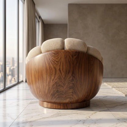 Teak Wood Lounge Chair