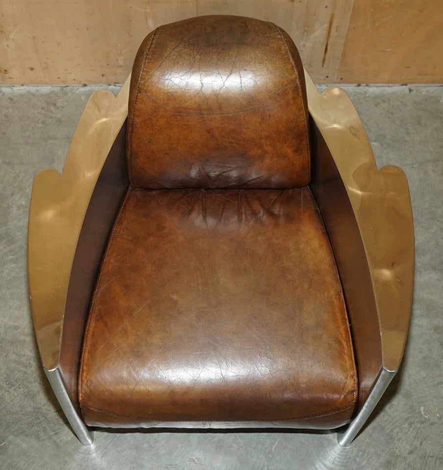 Heritage Brown Aviator Chair