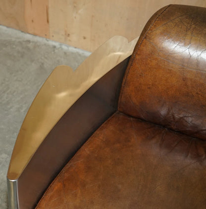 Heritage Brown Aviator Chair