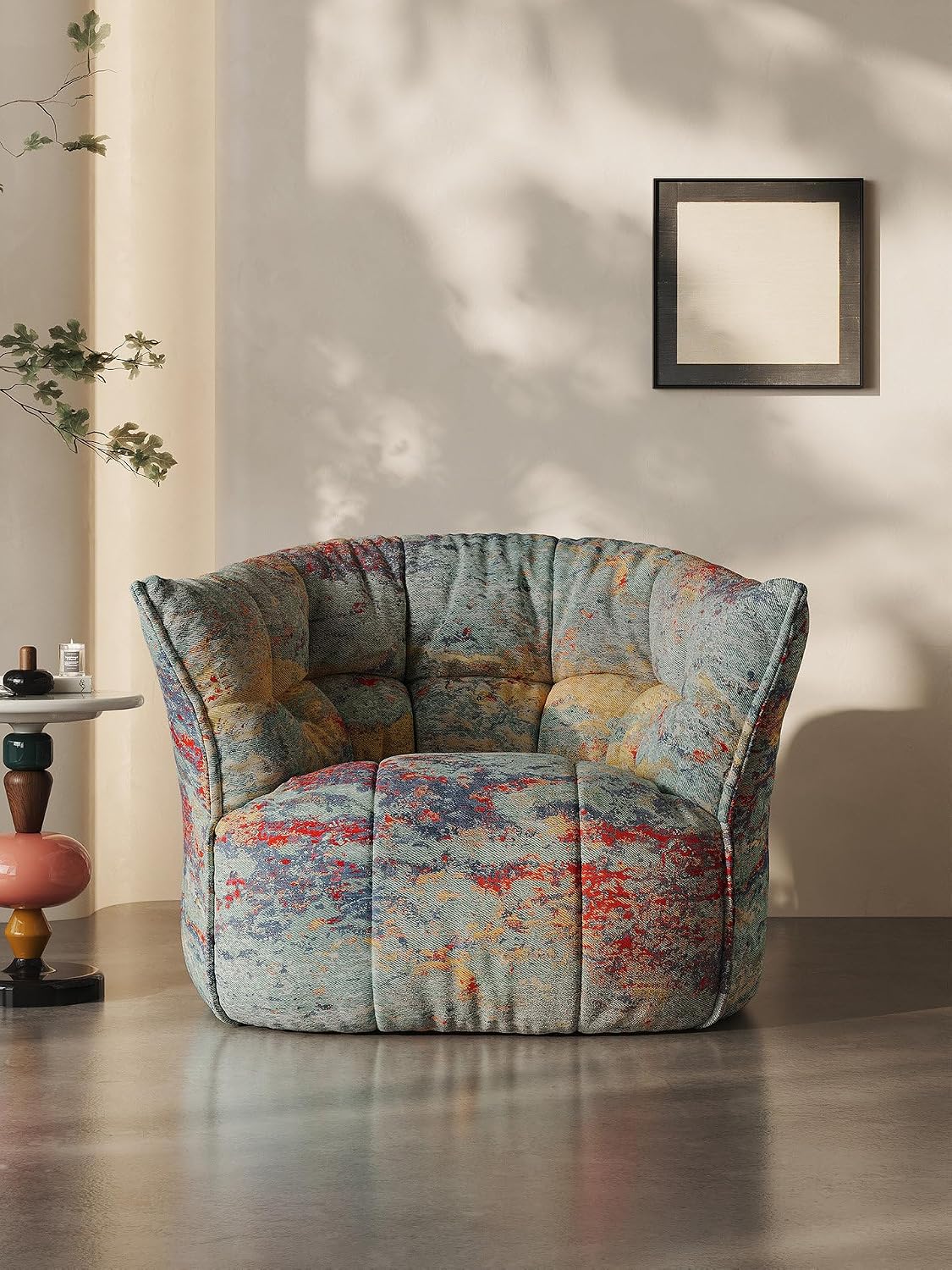 Oversized Upholstered Armchair