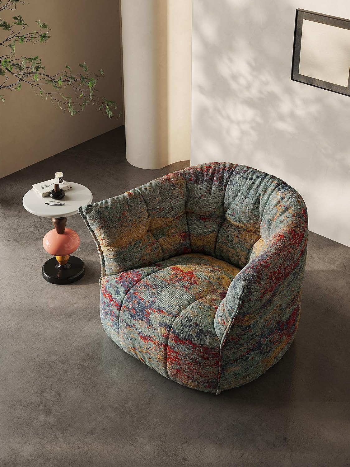Oversized Upholstered Armchair