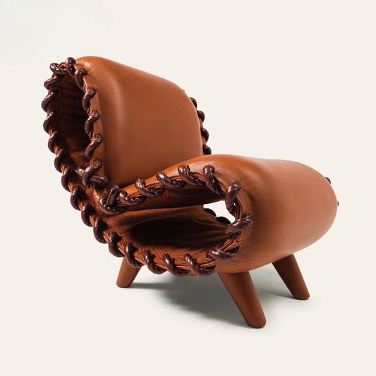 Sculptural Irregular Lounge Chair