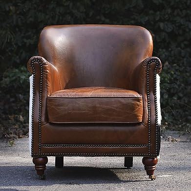 Vintage Cowhide Armchair
