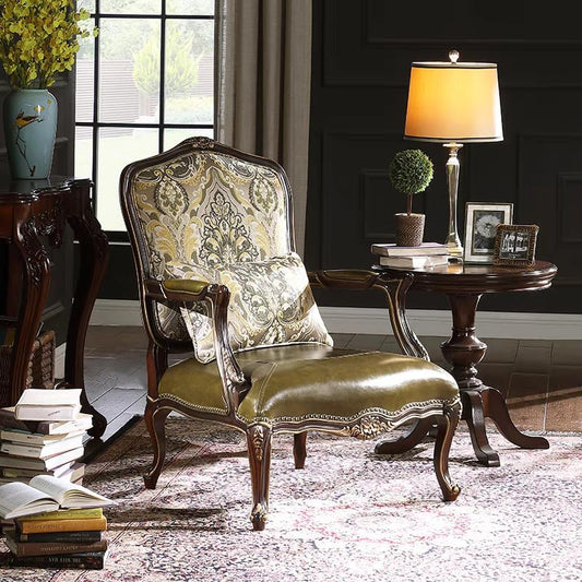 Vintage High-Back Armchair