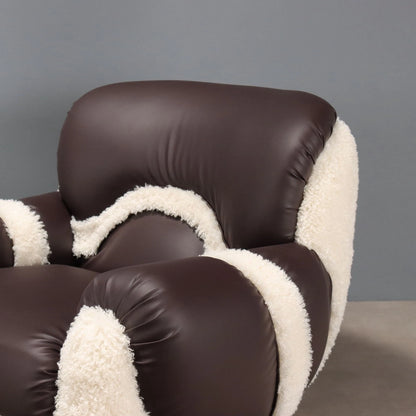 Vintage Italian Leather Armchair
