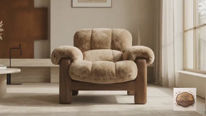 Wooden Lounge Chair
